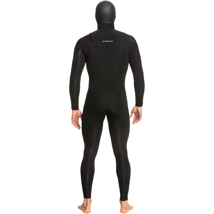 2024 Quiksilver Mens Everyday Sessions 5/4/3mm Chest Zip Hooded Wetsuit